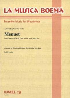 Menuet From Quartet op.98 