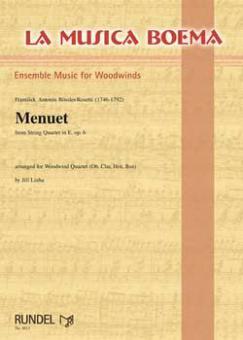 Menuet From String Quartet In E, op.6 