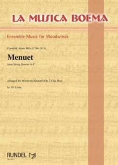 Menuet From String Quartet In C 