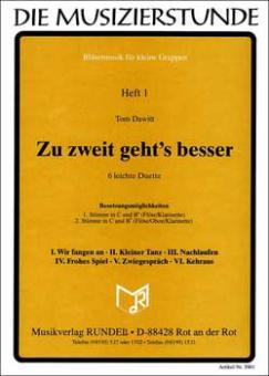 Zu zweit geht's besser 