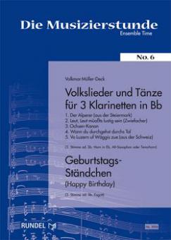 Volkslieder und Tänze - Geburtstagsständchen 