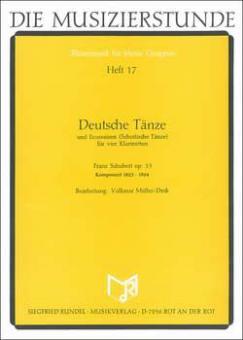Deutsche Tänze und Ecossaisen (Schottische Tänze) 