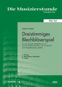 Dreistimmiges Blechbläserspiel 