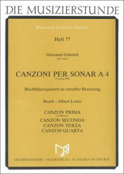 Canzoni per sonar a 4 