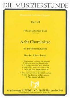 8 Choralsätze 