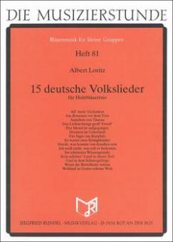 15 deutsche Volkslieder 