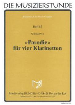 Parodie für 4 Klarinetten 