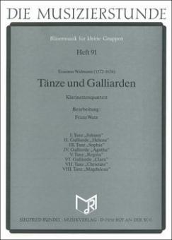 Tänze und Galliarden 