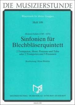 Sinfonien für Blechbläserquintett 