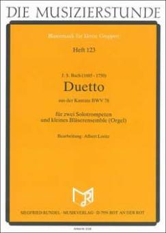 Duetto aus der Kantate BWV 78 