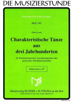 Charakteristische Tänze aus 3 Jahrhunderten 