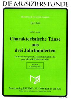 Charakteristische Tänze aus 3 Jahrhunderten 