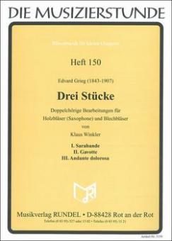 3 Stücke für 2 Instrumentalchöre 