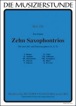 10 Saxophontrios 
