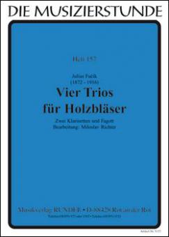 4 Trios für Holzbläser 