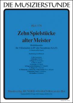 10 Spielstücke alter Meister 