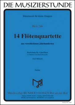 14 Flötenquartette 