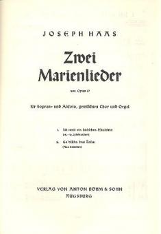 2 Marienlieder aus op. 57 