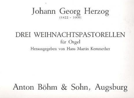 3 Weihnachtspastorellen 