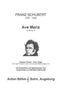 Ave Maria op. 52/4 (Dt./Lat.) 
