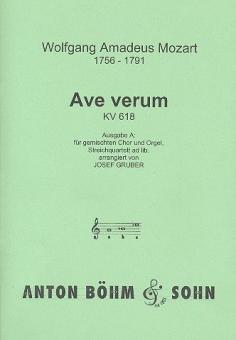 Ave Verum Corpus KV 618 (Ausgabe A) 
