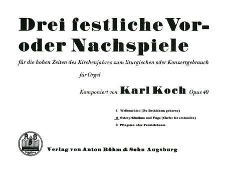 Osterpräludium und Fuge (Christ ist erstanden) 