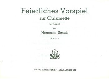 Feierliches Vorspiel zur Christmette 