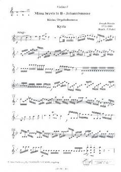 Missa Brevis B-Dur Sancti Johannis de Deo HOB 22/7 