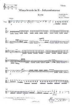 Missa Brevis B-Dur Sancti Johannis de Deo HOB 22/7 