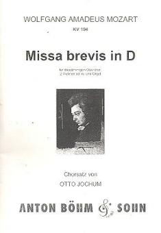 Missa Brevis D-Dur KV 194 