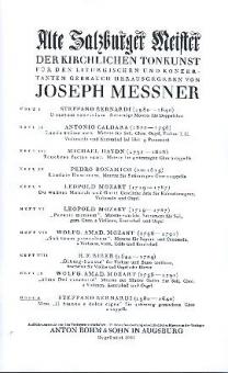 Missa Il Bianco E Dolce Cigno 