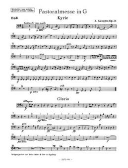 Pastoralmesse in G op. 24 