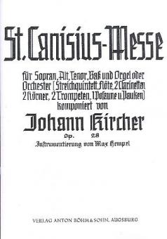 St. Canisius Messe op. 28 