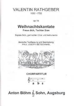 Weihnachtskantate op. 14 