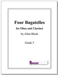 Four Bagatelles For Oboe And Clarinet 