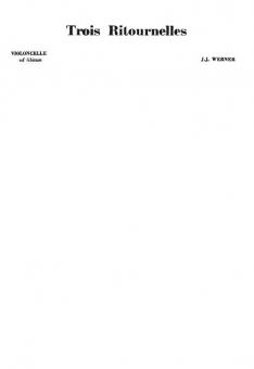 3 Ritournelles 