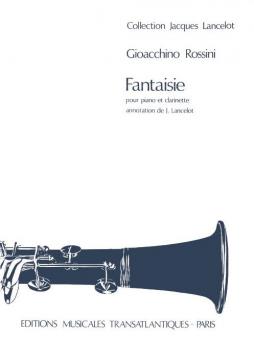 Fantaisie pour Clarinette et Orchestre a Cordes 