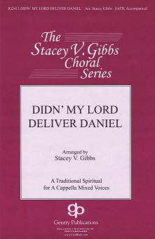 Didn' My Lord Deliver Daniel 