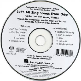 Let's All Sing Songs From Glee 