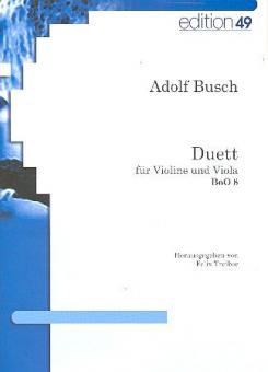 Duett für Violine und Bratsche BoO 8 
