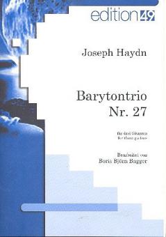 Barytontrio Nr. 27 