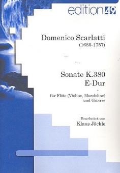 Sonate E-Dur KV 380 