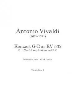 Konzert G-Dur RV 532 