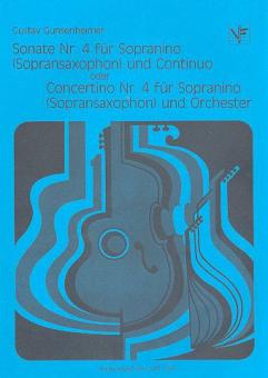 Sonate Nr. 4 oder Concertino Nr. 4 