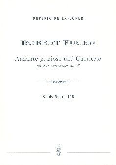 Andante grazioso und Capriccio für Streicher op. 63 