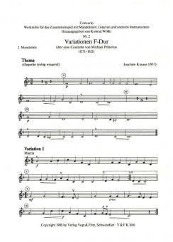 Variationen F-Dur 