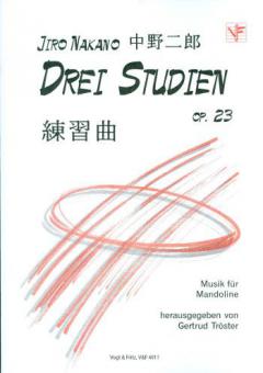 Drei Studien op. 23 