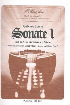 Sonate 1 op. 1 