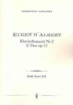 Klavierkonzert Nr.2 E-Dur op. 12 
