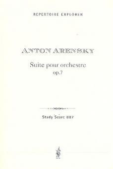 Suite pour orchestre op. 7 